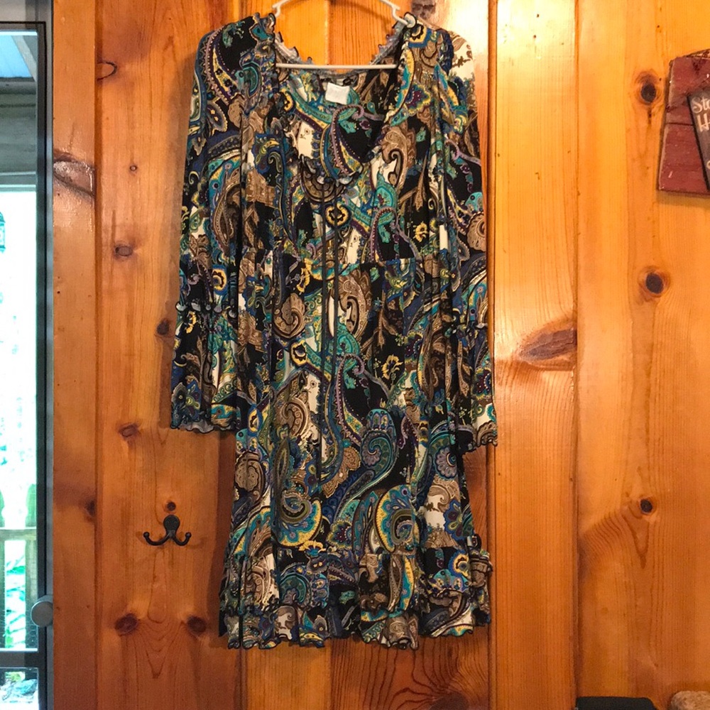 Cute little hippie dress elastic waist